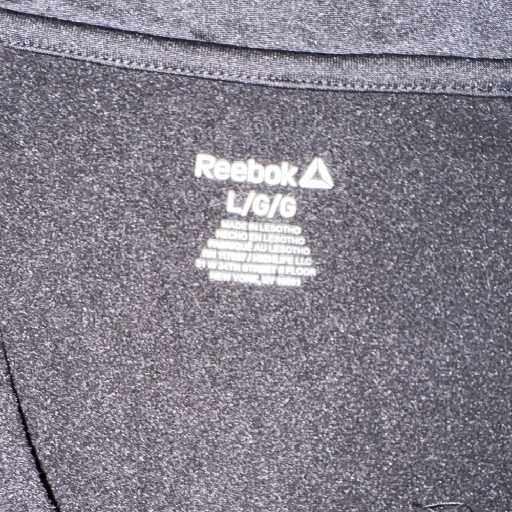 Reebok Black Half-Zip Pullover - image 2